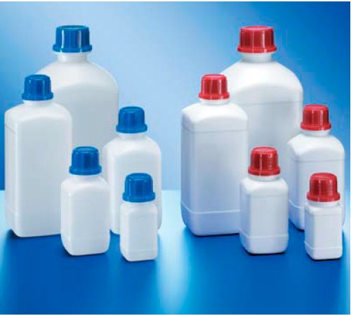 Бутыль Kautex узкогорлая 500 мл, HDPE, квадратная, Ø 32 мм, естественный цвет, без крышки Бутыль Kautex узкогорлая 500 мл, HDPE, квадратная, Ø 32 мм, естественный цвет, без крышки